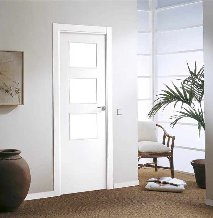 puertas interior madera lacadas 7000